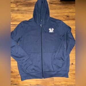 True Religion Men’s Buddha Card Zip Up Hoodie size XL